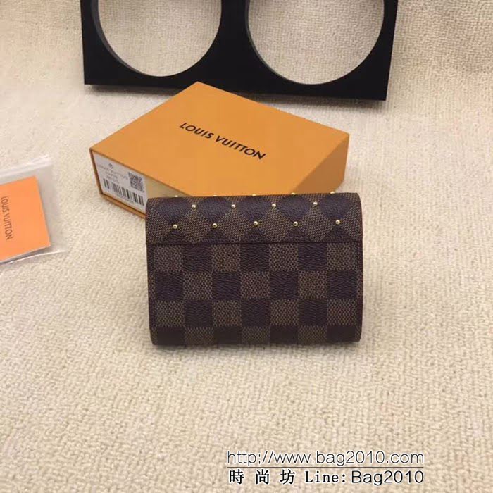 路易威登LV頂級原單 N61013 DamierEbene帆布Victorine錢夾 ZY1092